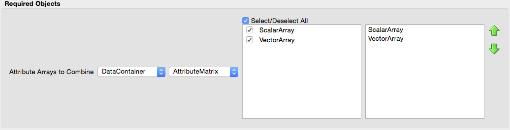 Combine Attribute Arrays: Scalar First