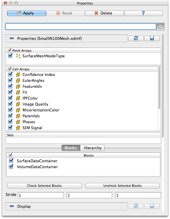 Opening an Xdmf File in ParaView