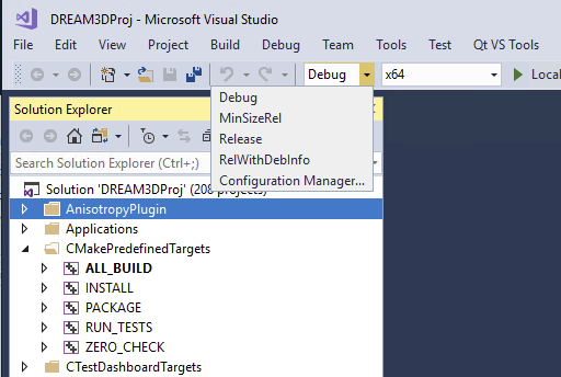 Figure 8: Visual Studio Release build