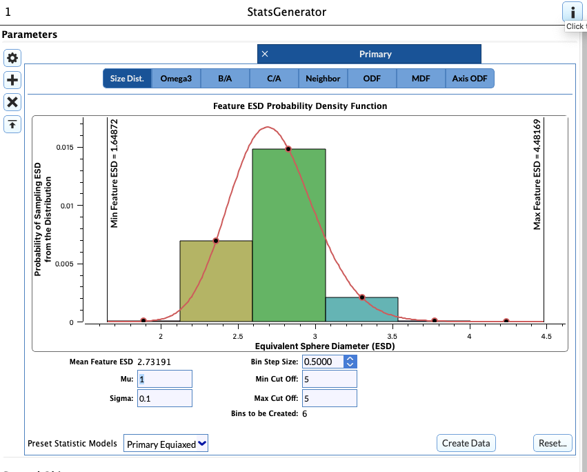 Size Distribution GUI